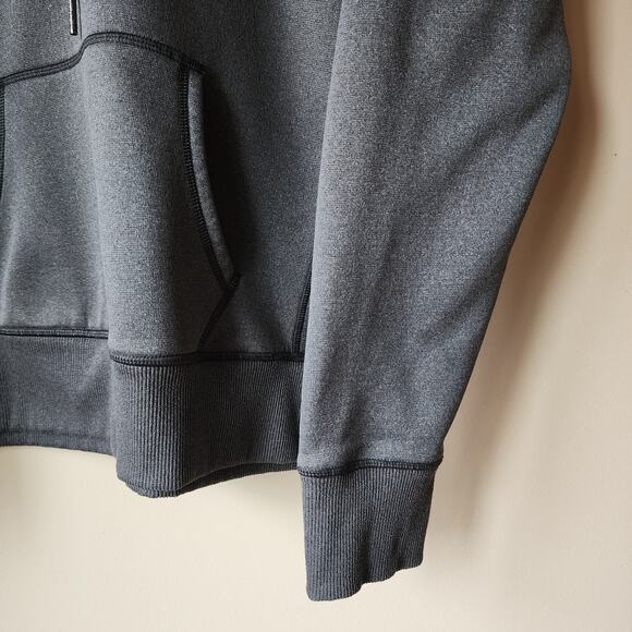 Under Armour Storm Sweatshirt Womens Size Small Hoodie Gray Drawstring - Picture 5 of 8